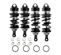 Rc Crawler Amortisseurs pour ARRMA pour Infraction 6S pour BLX pour Felony pour Limitless 1/7 Roller Voitures RC Amortisseurs Métalliques Pièces Et Accessoires(Black)