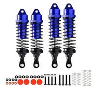 Rc Crawler Amortisseurs pour Arrma pour Vorteks 4WD 3S pour BLX 1/10 Stadium Truck RTR ARA4305V3 ARA330722 ARA330723 Amortisseur Avant Et Arrière en Aluminium(Navy)