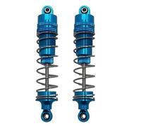 Rc Crawler Amortisseurs Pour HB R1001 R1002 R1003 1/10 Amortisseurs Hydrauliques Avant Et Arrière Métal Voiture Télécommandée Pièces Rechange Et Mise À Niveau(Blue)