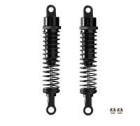 Rc Crawler Amortisseurs Pour Hsp Pour Hpi Hitomo 1:16 1:18 50-62 Mm Avant 58-78 Mm Arrière Pièces Mise Niveau D'amortisseurs RC Étanches Aluminium(Black,Rear)