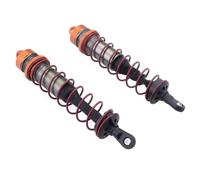 Rc Crawler Amortisseurs pour JLB pour HSP EM pour Racing DHK pour HPI pour ZD pour Racing Échelle 1/8 2 Pièces Amortisseurs Avant Arrière en Alliage Daluminium Voiture Camion RC(143mm Rear)