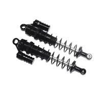 Rc Crawler Amortisseurs pour Losi pour Super pour Baja pour Rey 2.0 pour Desert Truck LOS05013 1/6 GPM LOS05021 Amortisseurs Arrière en Alliage Daluminium 170mm(Black)