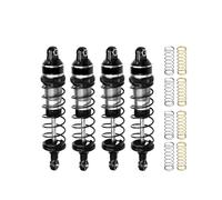 Rc Crawler Amortisseurs pour Traxxas pour Mini pour Maxx 87mm GPM Amortisseurs Avant Et Arrière Réglables Alliage pour Réparation Et Mise Niveau Accessoires Pièces Rechange(Silver)