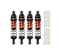 Rc Crawler Amortisseurs pour Traxxas pour Mini pour Maxx 87mm GPM Amortisseurs Avant Et Arrière Réglables Alliage pour Réparation Et Mise Niveau Accessoires Pièces Rechange(Orange)