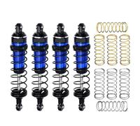 Rc Crawler Amortisseurs pour Traxxas pour Mini pour Maxx Monster Truck 1071541 Voiture Télécommandée GPM Métal 7075 3760 10765 Amortisseur Avant Et Arrière en Alliage Daluminium 87 Mm(Blue)