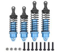 Rc Crawler Amortisseurs pour Traxxas pour Slash 4x4 pour Rustler pour Stampede pour Rally 4WD 4 Pièces Amortisseurs Avant Et Arrière Mise À Niveau pour Voiture RC(Sky Blue)