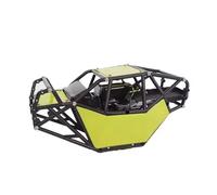 RC Crawler Cadre pour Axial pour SCX10 ABS Carrosserie Arceau Sécurité RC Véhicules À Chenilles Pièces Tout-Terrain Accessoires Mises À Niveau Remplacement Réparation(Yellow)