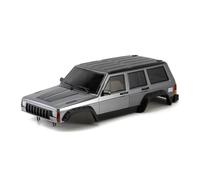 RC Crawler Cadre pour Axial pour SCX10 II 90046 90047 1/10 313 Mm 12,3" Empattement ABS Coque Voiture RC Crawler Pièces Accessoires Mises À Niveau Remplacement Réparation(Gray)
