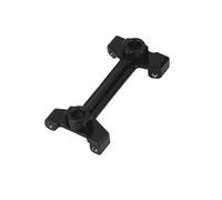 RC Crawler Cadre Pour Axial Pour SCX10 III AXI03006/7 AXI03027 1/10 Support Montage Carrosserie Avant Arrière Métal Pièces Mise À Niveau Pour Voiture Chenilles RC(Rear Black)