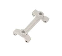 RC Crawler Cadre Pour Axial Pour SCX10 III AXI03006/7 AXI03027 1/10 Support Montage Carrosserie Avant Arrière Métal Pièces Mise À Niveau Pour Voiture Chenilles RC(Rear Silver)