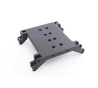 RC Crawler Cadre pour Axial pour SCX10 pour Wraith 90018 90053 RR10 1/10 Plaque Protection Transmission Aluminium Boîte Vitesses Cage Sécurité Remplacement Véhicule Radiocommandé(Black)
