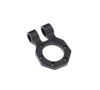 RC Crawler Cadre Pour LCG pour TRX4 pour SCX10 pour Capra 1/10 CNC Aluminium réglable avant arrière modulaire pare-chocs guide-câble les mises à niveau du châssis(1Pcs Shackle Black)