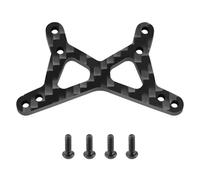 RC Crawler Cadre Pour Losi 1/16 Support D'amortisseur Avant/arrière En Fibre De Carbone Et Alliage D'aluminium 2 Roues Motrices Pour Buggy RC Pièces Mise À Niveau(Front)
