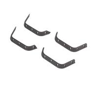 RC Crawler Cadre pour MN D90 pour MN-90 D91 D96 D99 pour MN99S 4 Pièces 1/12 Roue Sourcil Garde-Boue Roue Couverture RC Voiture Mise À Niveau Accessoires Remplacement