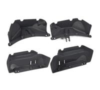 RC Crawler Cadre pour SCX10 1/10 313 Mm ABS Avant Arrière Ailes Élargisseurs RC Voiture Chenille Camions Tout-Terrain Accessoires Mises À Niveau Remplacement Réparation