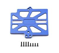 RC Crawler Cadre pour Traxxas pour Mini pour Maxx Plaque Montage Métallique Variateur MAX10 2S 3S Voiture RC Monster Truck Mises À Niveau Remplacement Réparation(Blue)