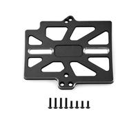 RC Crawler Cadre pour Traxxas pour Mini pour Maxx Plaque Montage Métallique Variateur MAX10 2S 3S Voiture RC Monster Truck Mises À Niveau Remplacement Réparation(Black)