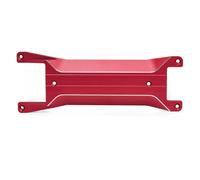 RC Crawler Cadre pour Traxxas pour Mini pour Maxx Plaque Protection Inférieure Métal Châssis Voiture Télécommandée Tout-Terrain Monster Truck Mise À Niveau Accessoires(Red)