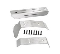 RC Crawler Cadre pour Traxxas pour Mini pour Maxx Plaques Protection Châssis Avant/arrière Acier Inoxydable Détachées Accessoires Améliorations Remplacement pour Voitures RC