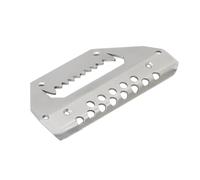 RC Crawler Cadre pour Traxxas pour TRX-4 G500 pour Trx6 G63 1/10 Plaque Protection Avant en Acier Inoxydable Châssis Accessoire pour Voiture Radiocommandée