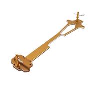 RC Crawler Cadre Pour WLtoys 124017 124016 124018 124019 124007 1/12 Métal Deuxième Plancher Dalle RC Voiture Mise À Niveau Accessoires De Réaménagement(Yellow)