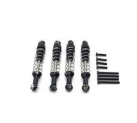 RC Crawler Metal Shock Absorber Set 1/10 Scale Compatible avec MN D90 D91 D96 Mn98 99S(Black)