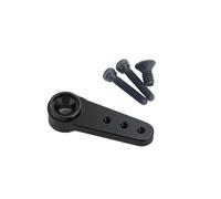 RC Crawler Servo Mount avec 15T Arm pour 1/24 Scale Compatible avec SCX24 C10 Bronco(Burgundy)
