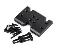 RC Crawler Skid Plate 1/10 Scale avec Slipper Pad Compatible avec 3 Gear et Element Transmission
