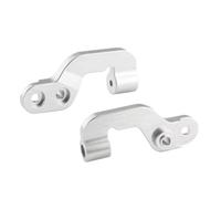 RC Crawlers Composants Pour ARRMA Pour Mojave Extreme Fireteam Big Pour Rock GPM 1/7 Alu 7075 Ensemble Montage Renfort Arrière Accessoire Modèle Assemblage Modifié(Silver)