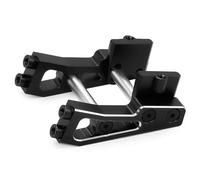 RC Crawlers Composants Pour Arrma Pour Typhon Pour Grom 223S Pour BLX Mega 1/14 Ièces Voiture Télécommandée Ensemble Montage D'aile Arrière Alliage D'aluminiu Protection(Black)