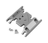 RC Crawlers Composants Pour Axial Pour SCX10 II 90046 AXI90075 1/10 1pc Support Transmission Alliage D'aluminium Plaque Antidérapante RC Chenille Mise À Niveau Pièces Remplacer(Gray)