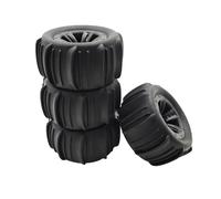 RC Crawlers Composants pour SCY 16101 16102 16103 Pro pour MJX pour Hyper Go 14210 16210 1/12 1/14 1/16 1/18 Pneus Roues Monster Truck Mise À Niveau RC Remplacement Remplacer(Size2)