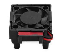 RC Crawlers Composants pour Traxxas pour Bandit pour Rustler pour Stampede pour Slash 2Wd 4X4 pour VXL-3S Velineon ESC Dissipateur Thermique Ventilateur Refroidissement RC Modifiées(Black)