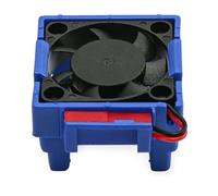 RC Crawlers Composants pour Traxxas pour Bandit pour Rustler pour Stampede pour Slash 2Wd 4X4 pour VXL-3S Velineon ESC Dissipateur Thermique Ventilateur Refroidissement RC Modifiées(Blue)