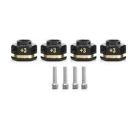 RC Crawlers Composants Pour Traxxas Pour TRX4 Pour TRX6 Moyeu Hexagonal Roue 12mm Adaptateur D'extension Élargi Laiton RC Modèle Voiture Accessoire Assembler Des Pièces(3mm)