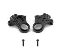 RC Crawlers Pour Arrma 3s Pour Mega550 Pour Vorteks Pour Senton Pour Granite Pour Big Rock Pour Typhon 1/10 Ensemble Fourche Différentielle Couvercle Différentiel Pièces RC(Black)