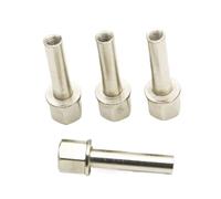RC Crawlers Pour Axial Pour SCX10 Pour TRX4 1/10 Lot 4 Adaptateurs D'extension Moyeu Roue Hexagonal 12 Mm, Écrou Métallique Remplacement Pour Voiture Sur Chenilles RC 15/20/25 Mm(25mm)