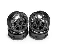 RC Crawlers Pour Capra Pour SCX10 Pour Element Pour Enduro TF2 Pour Gen8 Pour VS4-10 Pour Gmade R1 Pour YK4102 Pour Bouncer 1/10 1.9 Roues Beadlock Jante RC Voiture Chenilles(Size a)