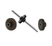 RC Crawlers Pour MN78 MN82 1/12 Boîte Vitesses Métal Ensemble D'engrenages Transmission Pignon Moteur 370 Support Moteur Montage Modification Pièces Mise À Niveau RC(Gear Set)