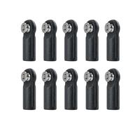 RC Crawlers Pour Tamiya CC01 Pour TRX-4 Pour Axial Pour SCX10 1/10 Remplacement Plastique M4 Pivot Lien Extrémité Tige Largeur Rotules Tête Joint CW RC Voiture Sur Chenilles(Type A 10Pcs)