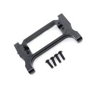 RC Crawlers Pour Traxxas Pour TRX4 Pour Bronco Pour Blazer Sport G500 Pour TRX6 1/10 Support Servo Avant Métal Châssis Direction Traverse Modification Voiture Sur RC(Black)