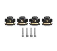 RC Crawlers Pour TRX4 Pour TRX6 Kit D'adaptateur D'extension Roues À Six Pans Creux Modification RC Entretoises En Laiton Extensions De Moyeu Hexagonal De Roue Pièces De Voiture RC(3mm)