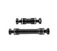 RC CVD pour Traxxas pour E-revo pour Mini pour Summit pour Slash 4WD 1/16 RC Pièces De Mise À Niveau Voiture 2 Arbre D'entraînement Central en Acier 7250R