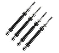 RC CVD pour Traxxas pour E-revo pour Mini pour Summit pour Slash 4WD 4 Pièces en Acier Avant/arrière Arbre D'entraînement CVD De Mise À Niveau 1/10 Voiture RC