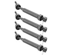 RC CVD pour Traxxas pour Mini pour EREVO pour Summit pour Slash 4WD 1/16 rc Car 4 Pièces Arbres De Transmission Avant Et Arrière en Acier Dur