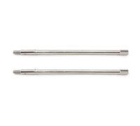 RC CVD pour Traxxas pour UDR Arbre De Transmission Avant Et Arrière en Métal, CVD 8539 8550 8553 1/7 RC, Pièces Voiture(Silver,Rear)