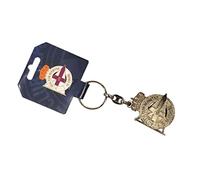 RC Deportivo de la Coruña Porte-clés, Keychain Bouclier ajouré, argent métallique, Estandar