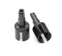 Rc DifféRentiel Cup pour Tamiya pour TT01 pour TT02 TT01D TT01E DF-02 M05 M06 1/10 2 Pièces Coupe Diff en Acier 300054477 Joint De Boîte Vitesses Mise Niveau Voiture RC