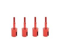 Rc DifféRentiel Cup pour Tamiya pour TT01 TT01E pour TT02 pour TT02B 51006 9005713 1/10 4 Pièces Essieux en Aluminium Métallique Tasse D'essieu Roue Mise À Niveau Voiture RC