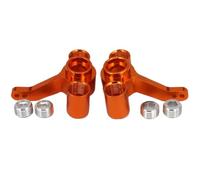 Rc Direction Tasse Pour FS 53810 1/10 2 Pièces Pour Porte-moyeu De Direction En Aluminium (g/d) Knuckles RC Voiture Camion Pour Buggy Mise À Niveau Accessoires Pièces(Orange)